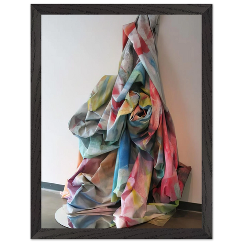 Wall Cascade with Mirror by Sam Gilliam — Framed art print at Zephyeer