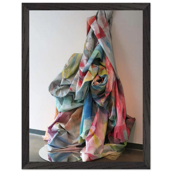 Wall Cascade with Mirror by Sam Gilliam — Framed art print at Zephyeer