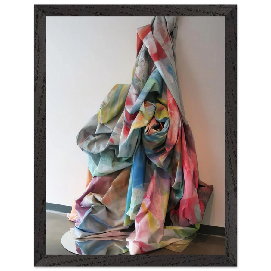 Wall Cascade with Mirror by Sam Gilliam — Framed art print at Zephyeer