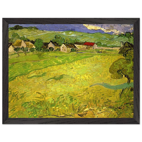 View of Vessenots near Auvers by Vincent van Gogh — Framed art print at Zephyeer