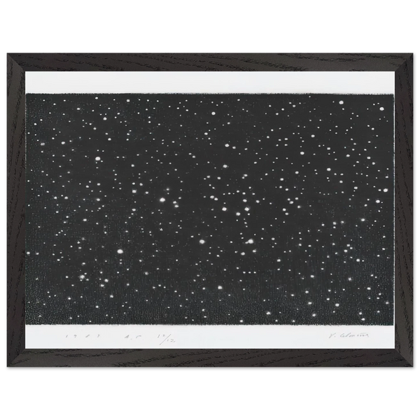 MOUNT HOLYOKE 1987 by Vija Celmins — Framed art print at Zephyeer