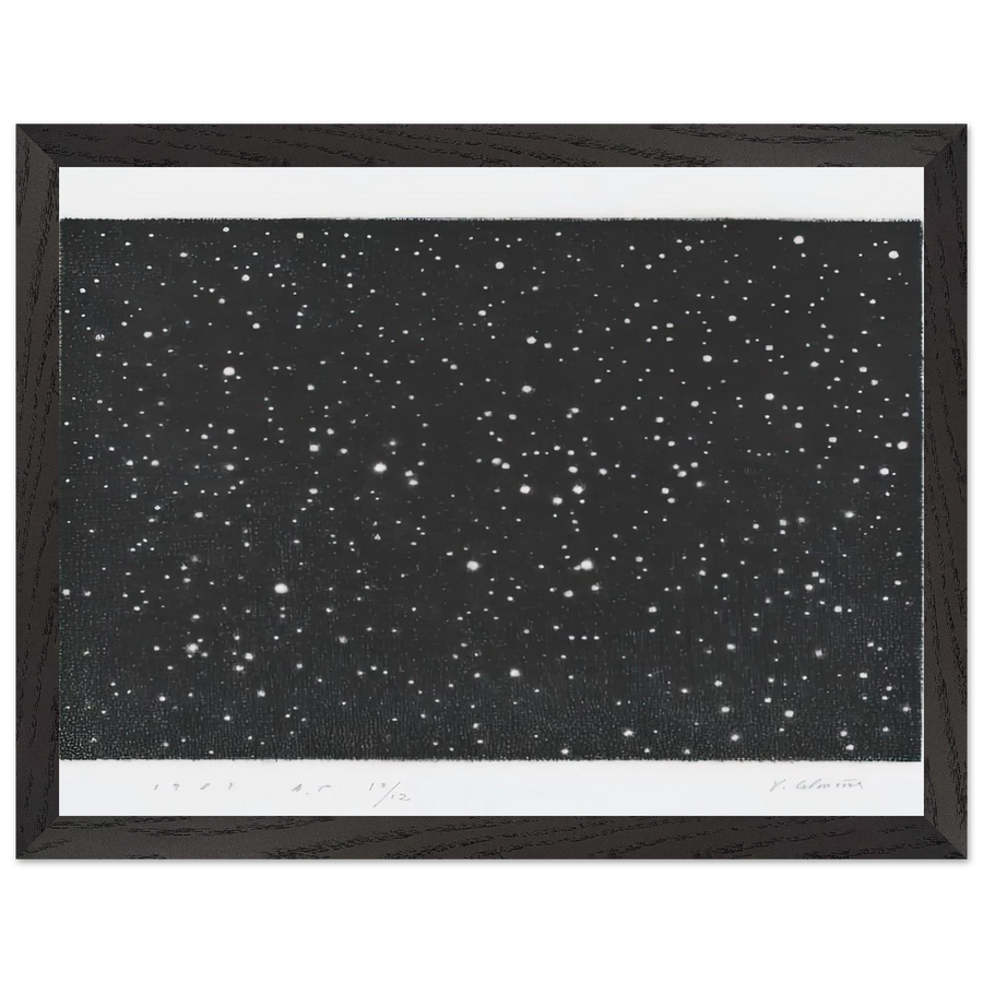 MOUNT HOLYOKE 1987 by Vija Celmins — Framed art print at Zephyeer