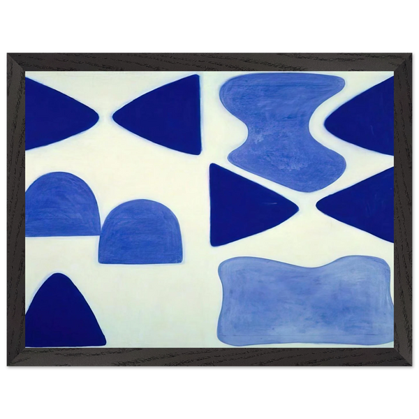 Berlin Blues 4 - 1965 by William Scott — Framed art print at Zephyeer