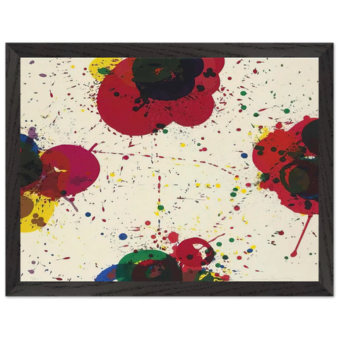 Red Again by Sam Francis — Framed art print at Zephyeer