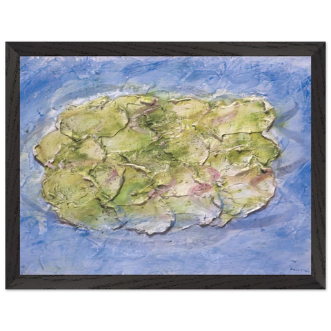 Frog Pond - 1957 by Piero Manzoni — Framed art print at Zephyeer