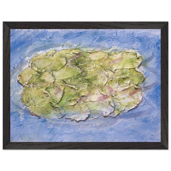 Frog Pond - 1957 by Piero Manzoni — Framed art print at Zephyeer