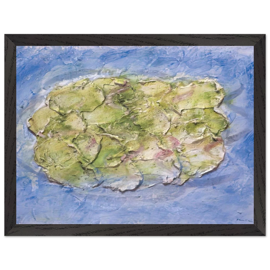 Frog Pond - 1957 by Piero Manzoni — Framed art print at Zephyeer