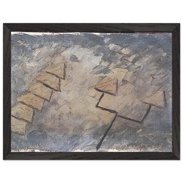 Untitled, No. 21 - 1947 by Forrest Bess — Framed art print at Zephyeer