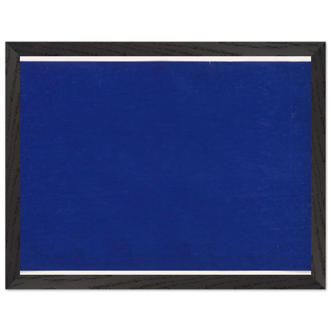 Blue from the series Line Form Color by Ellsworth Kelly — Framed art print at Zephyeer