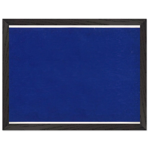 Blue from the series Line Form Color by Ellsworth Kelly — Framed art print at Zephyeer