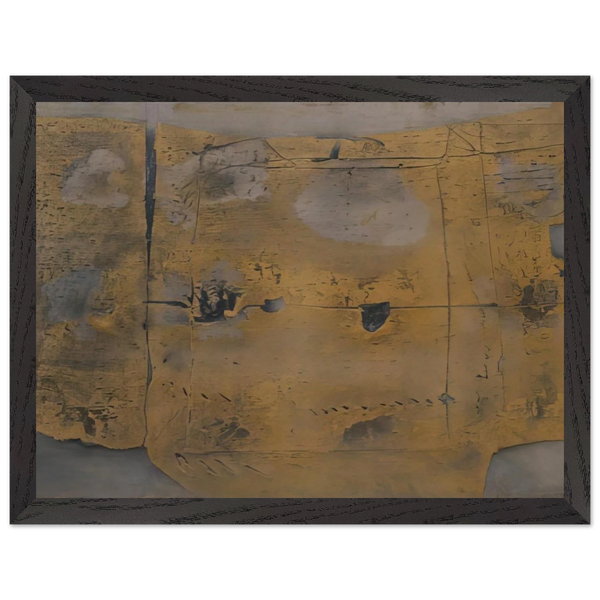 GREAT PAINTING 1958 by Antoni Tapies — Framed art print at Zephyeer