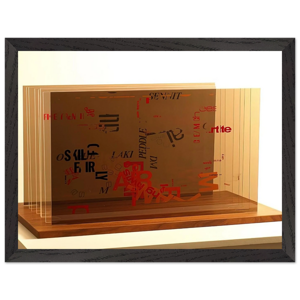 Not Wanting To Say Anything About Marcel, II - 1969 by John Cage — Framed art print at Zephyeer