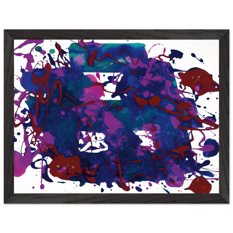 Untitled  SFP94-75  SFF 1749 by Sam Francis — Framed art print at Zephyeer