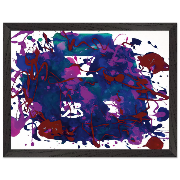 Untitled  SFP94-75  SFF 1749 by Sam Francis — Framed art print at Zephyeer