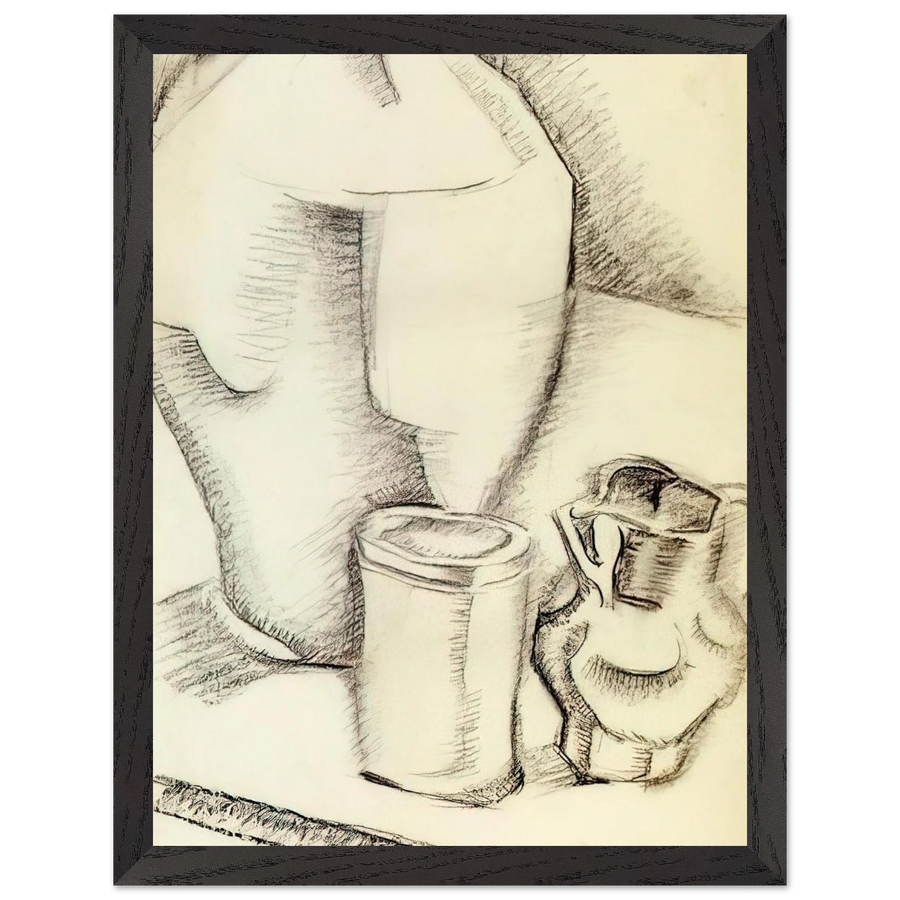 STILL LIFE WITH GOBLET by Juan Gris — Framed art print at Zephyeer