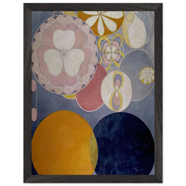 DE TIO ST RSTA N 2 BARNAALDERN 1907 by Hilma af Klint — Framed art print at Zephyeer