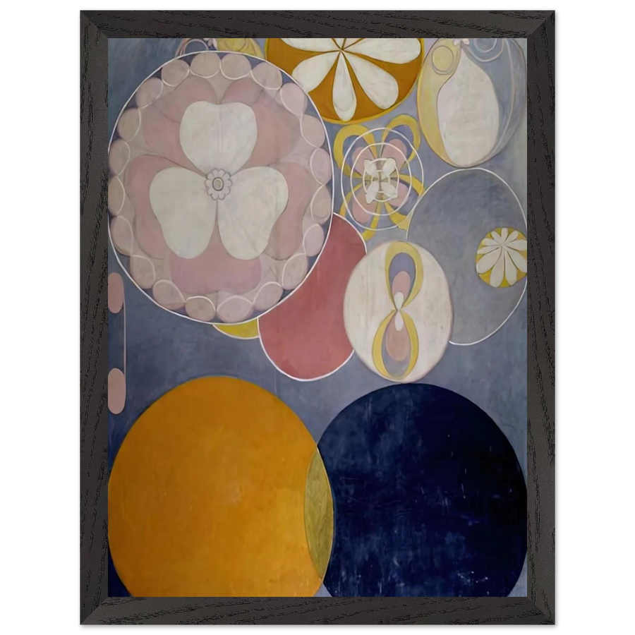 DE TIO ST RSTA N 2 BARNAALDERN 1907 by Hilma af Klint — Framed art print at Zephyeer