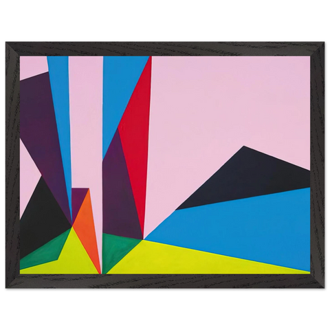 Magical Space Forms - 1948 by Lorser Feitelson — Framed art print at Zephyeer