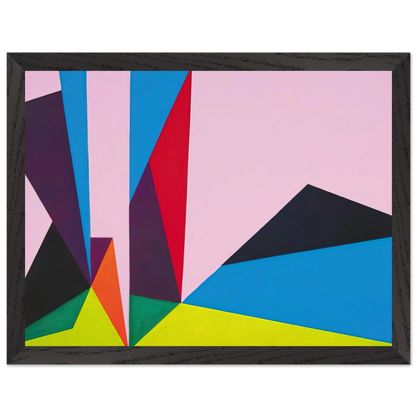 Magical Space Forms - 1948 by Lorser Feitelson — Framed art print at Zephyeer