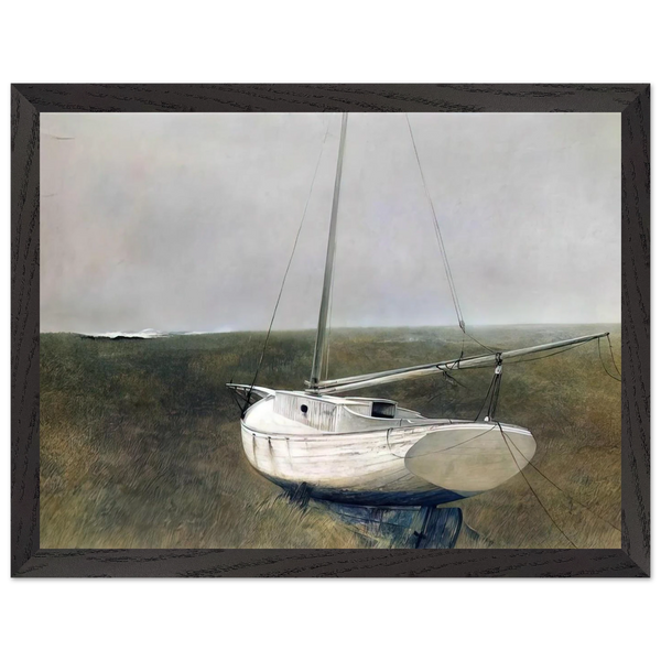 BELOW DOVER 1950 by Andrew Wyeth — Framed art print at Zephyeer