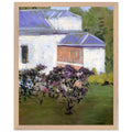 YERRES PART OF THE SOUTH FA%C3%A7ADE OF THE CASIN by Gustave Caillebotte — Framed art print at Zephyeer