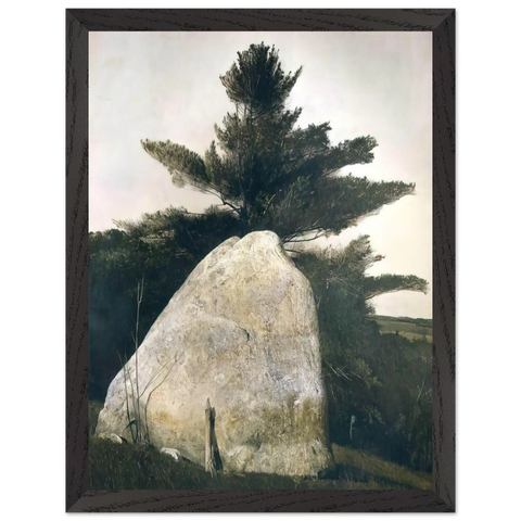 PENNSYLVANIA LANDSCAPE by Andrew Wyeth — Framed art print at Zephyeer