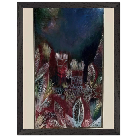 TROPICAL TWILIGHT 1921 by Paul Klee — Framed art print at Zephyeer
