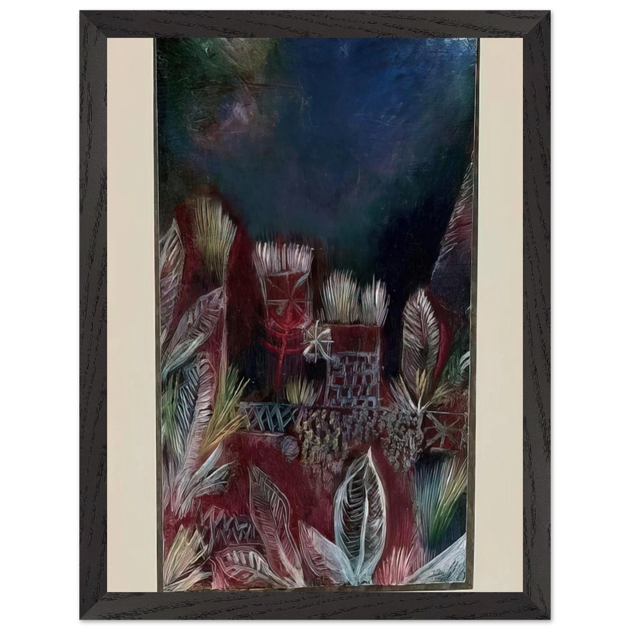 TROPICAL TWILIGHT 1921 by Paul Klee — Framed art print at Zephyeer