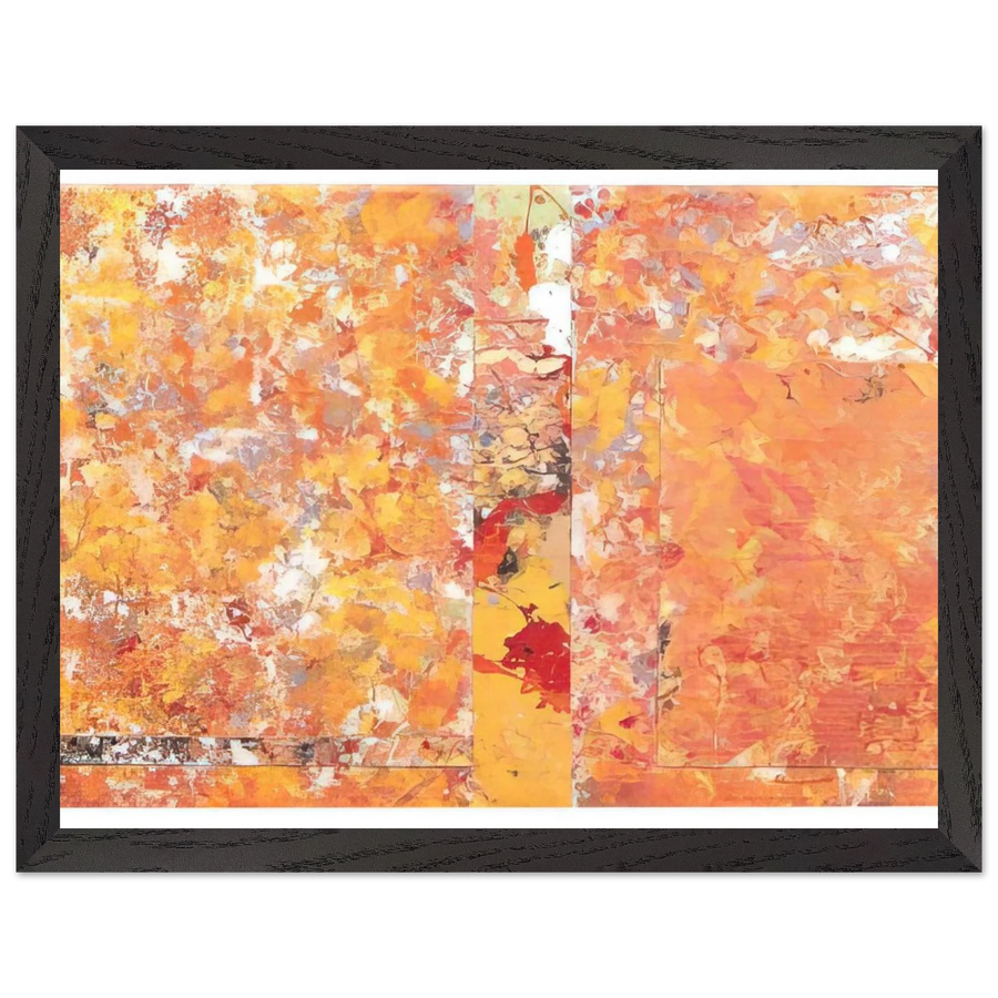 Toward a Red by Sam Gilliam — Framed art print at Zephyeer