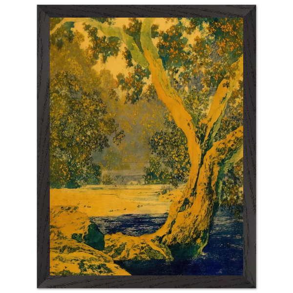 Study for Autumn Brook by Maxfield Parrish — Framed art print at Zephyeer
