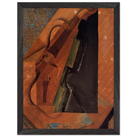 THE VIOLIN 1914 by Juan Gris — Framed art print at Zephyeer
