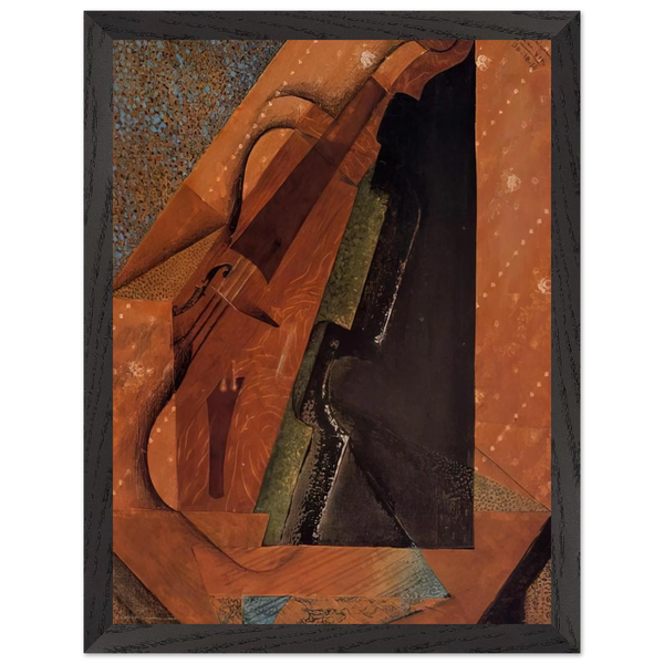 THE VIOLIN 1914 by Juan Gris — Framed art print at Zephyeer