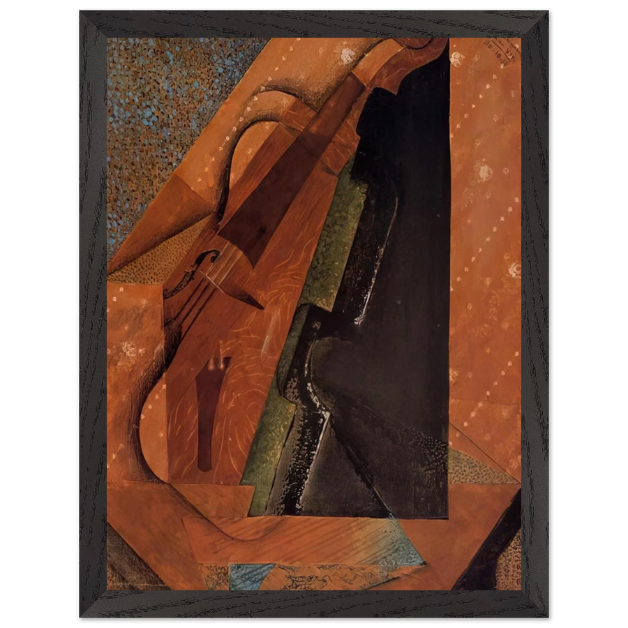 THE VIOLIN 1914 by Juan Gris — Framed art print at Zephyeer