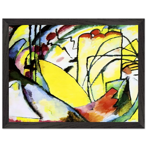 IMPROVISATION 10 1910 by Wassily Kandinsky — Framed art print at Zephyeer