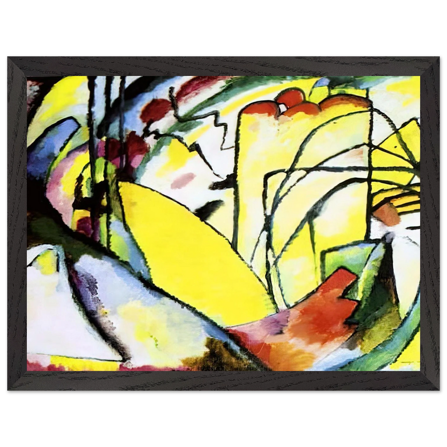 IMPROVISATION 10 1910 by Wassily Kandinsky — Framed art print at Zephyeer