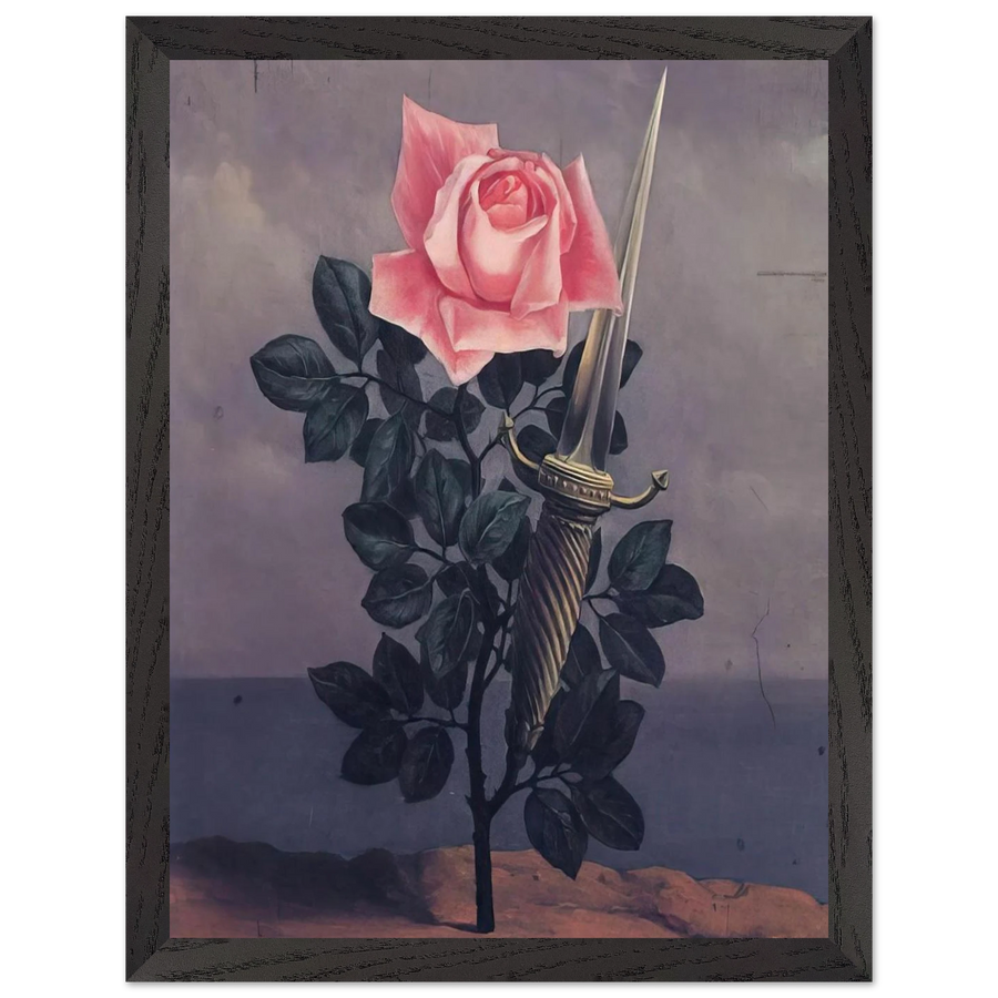 THE BLOW TO THE HEART 1952 by Rene Magritte — Framed art print at Zephyeer