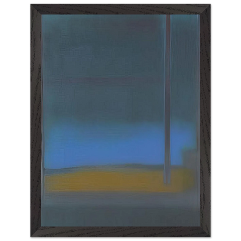 ONE DAY 1976 by Esteban Vicente — Framed art print at Zephyeer