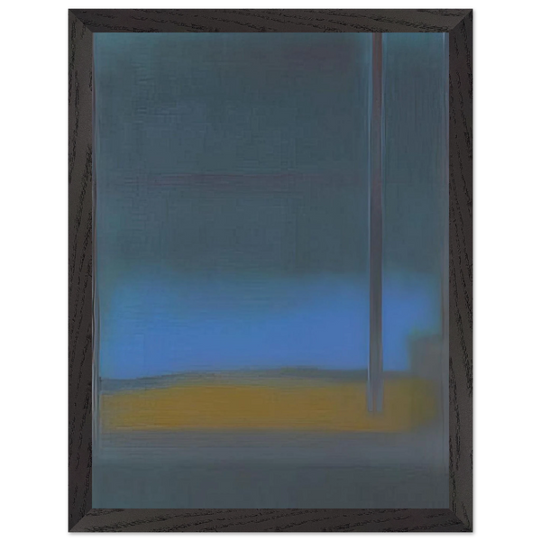 ONE DAY 1976 by Esteban Vicente — Framed art print at Zephyeer