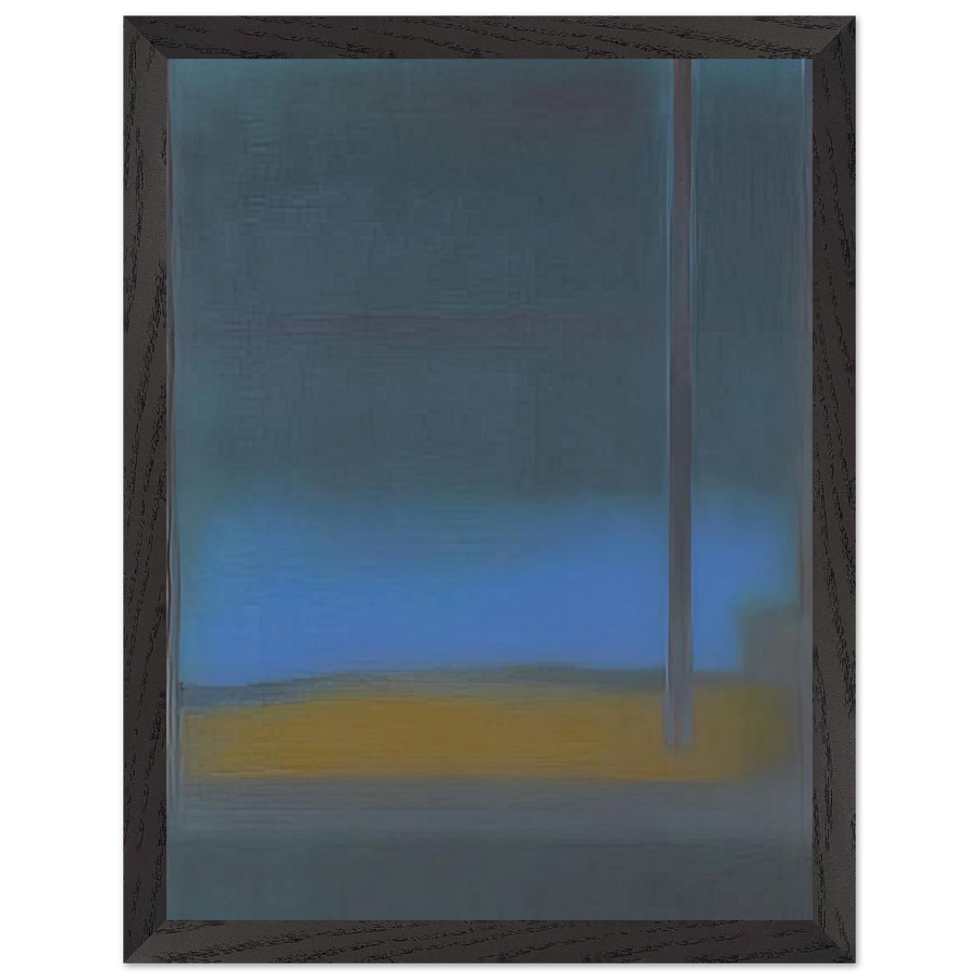 ONE DAY 1976 by Esteban Vicente — Framed art print at Zephyeer