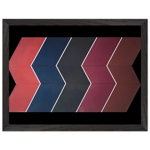 Cut Series #4 - 1967 by Thomas Downing — Framed art print at Zephyeer