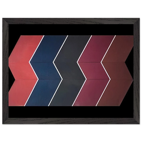 Cut Series #4 - 1967 by Thomas Downing — Framed art print at Zephyeer