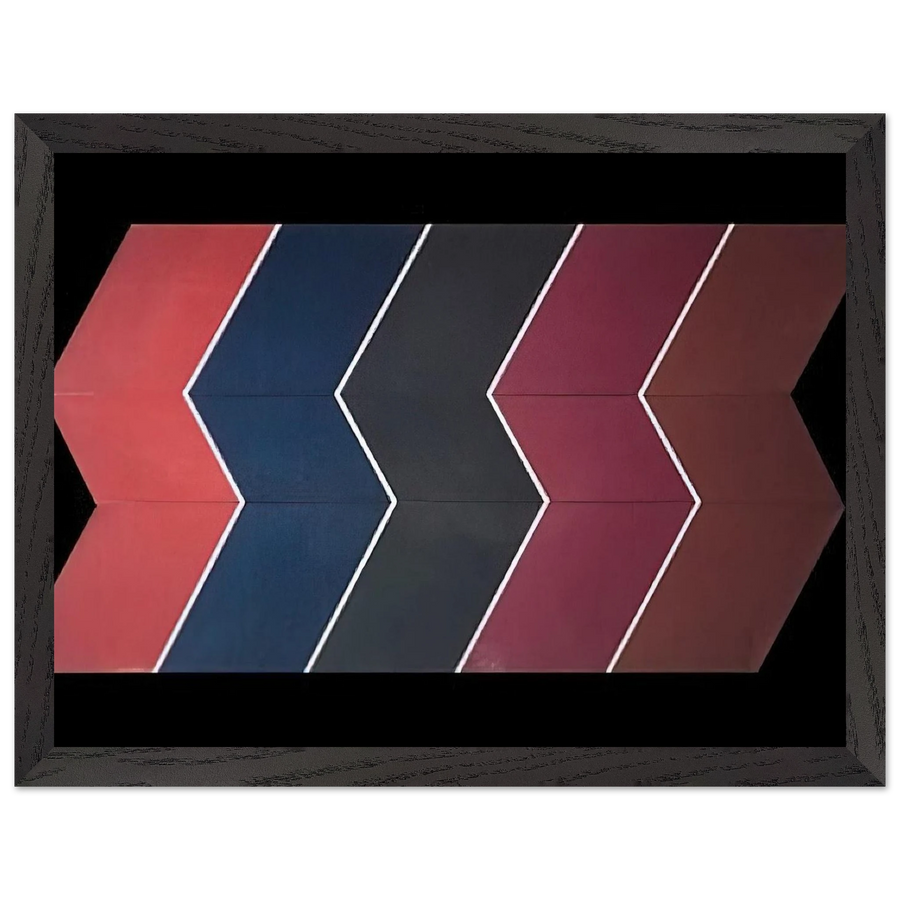 Cut Series #4 - 1967 by Thomas Downing — Framed art print at Zephyeer