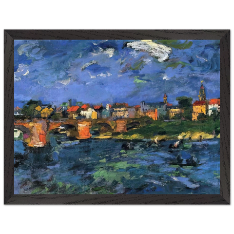 NOT_DETECTED_235875 by OSKAR KOKOSCHKA — Framed art print at Zephyeer