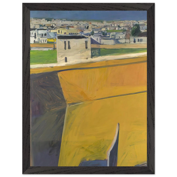 Yellow Porch by Richard Diebenkorn — Framed art print at Zephyeer