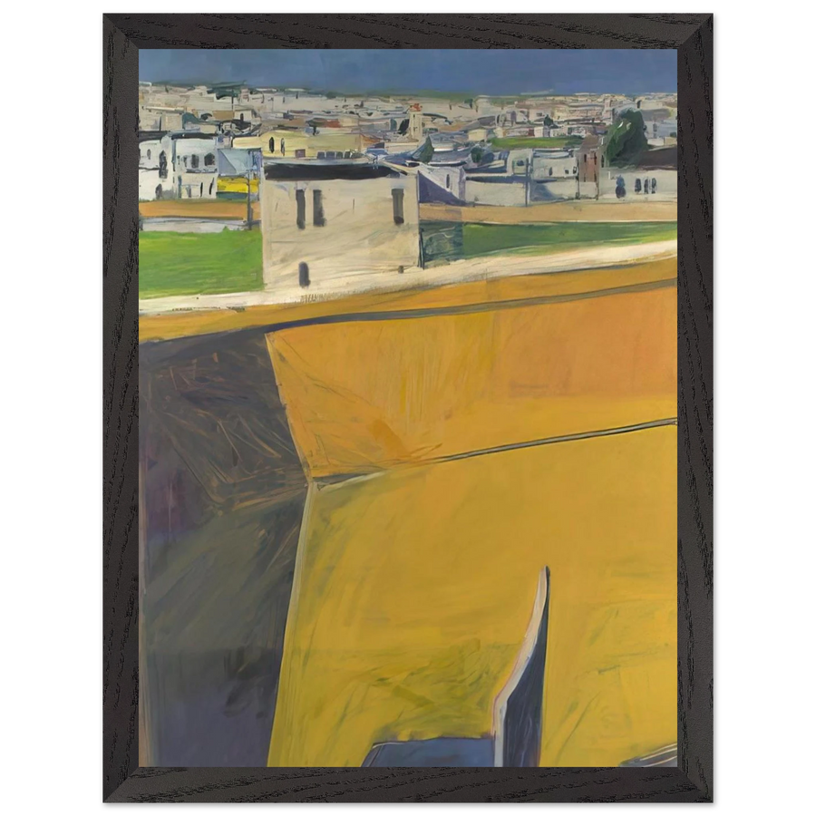 Yellow Porch by Richard Diebenkorn — Framed art print at Zephyeer