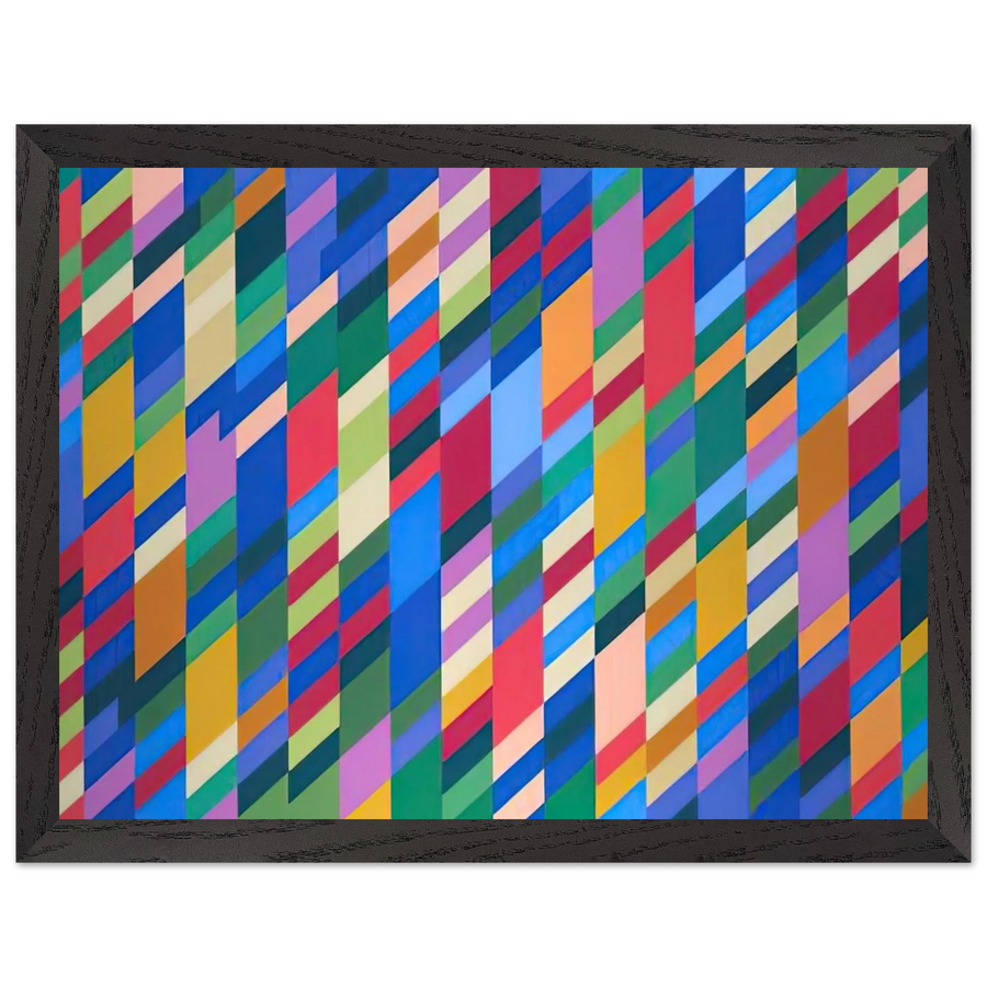 NATARAJA 1993 by Bridget Riley — Framed art print at Zephyeer