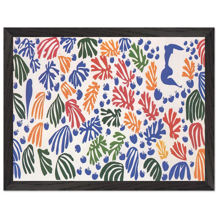 LA PERRUCHE ET LA SIRENE 1952 by Henri Matisse — Framed art print at Zephyeer