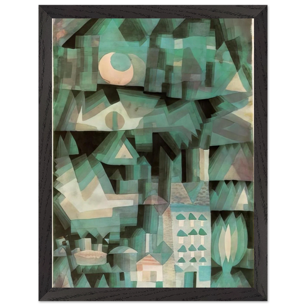 DREAM CITY 1921 by Paul Klee — Framed art print at Zephyeer