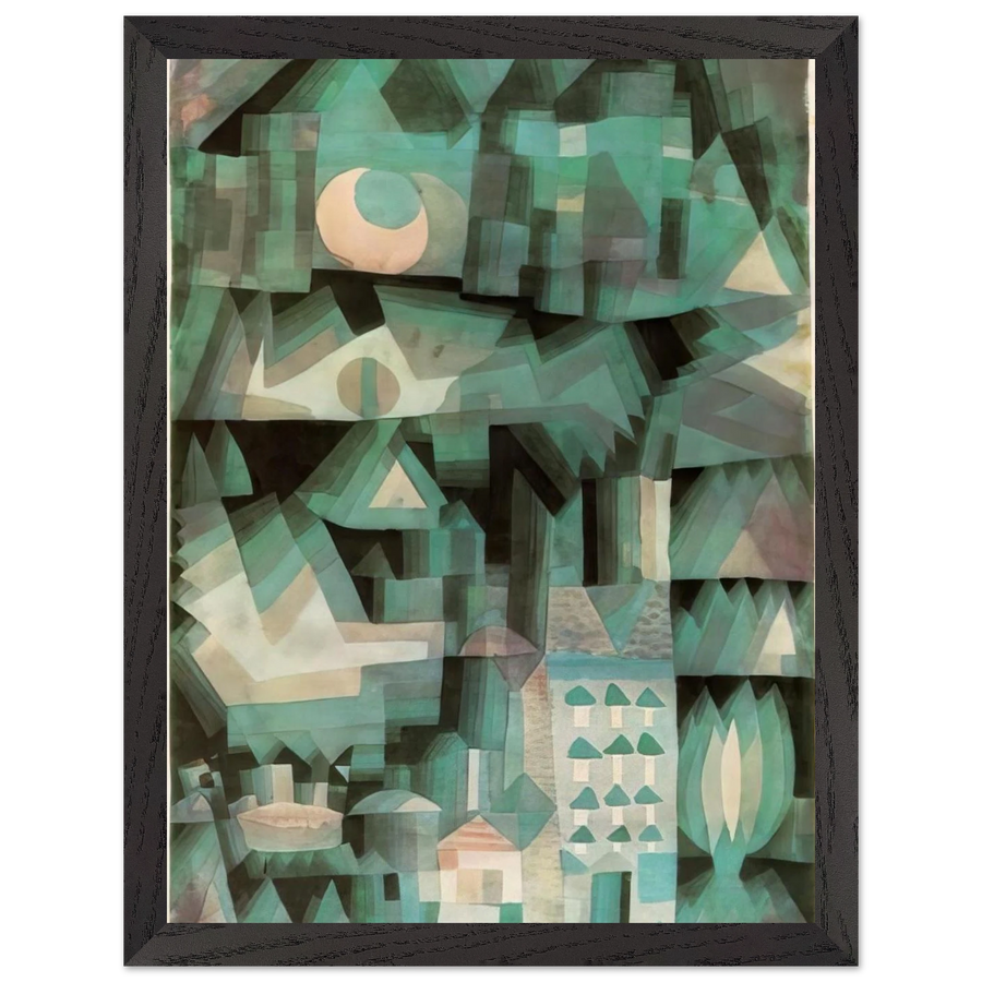 DREAM CITY 1921 by Paul Klee — Framed art print at Zephyeer