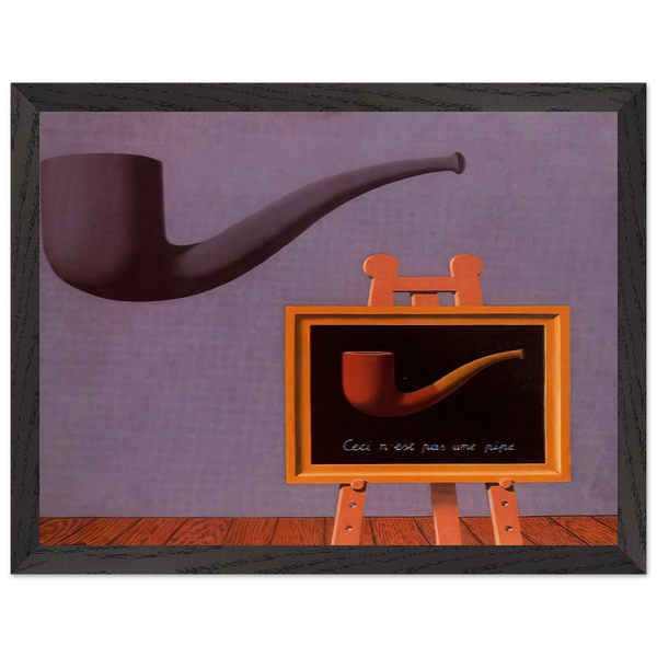 THE TWO MYSTERIES 1966 by Rene Magritte — Framed art print at Zephyeer